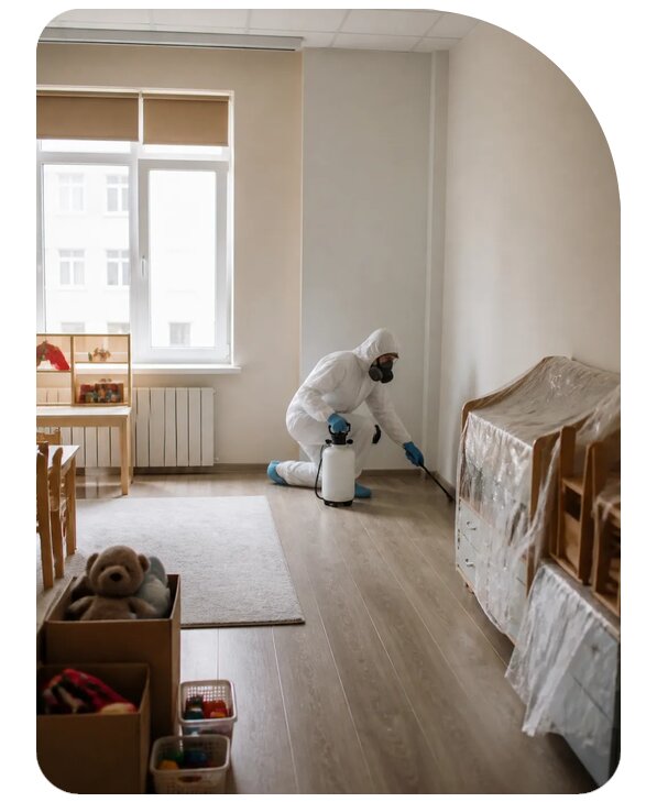 Дезинсекция детского сада в Ефремах цена от 5123 р. | Сенат-Фрм